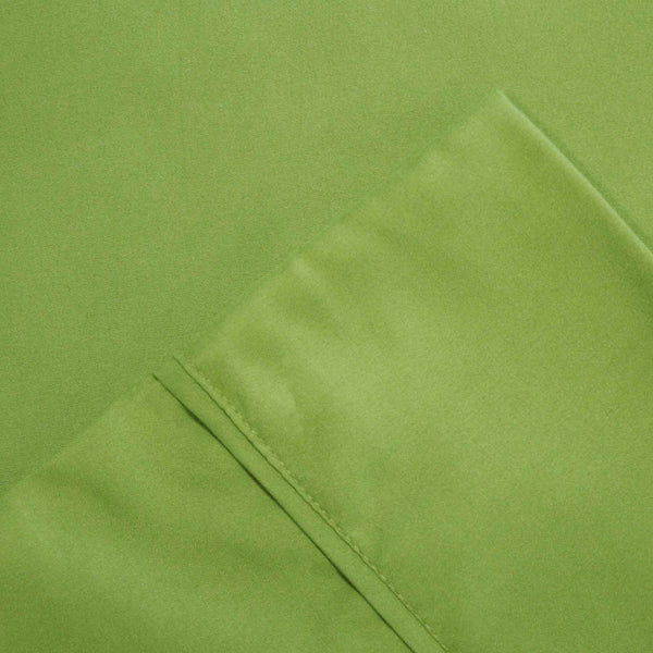 Green 1800 Thread Count 3 & 4 Piece microfiber sheet set
