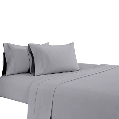 Light Gray  Organic cotton bed sheet set