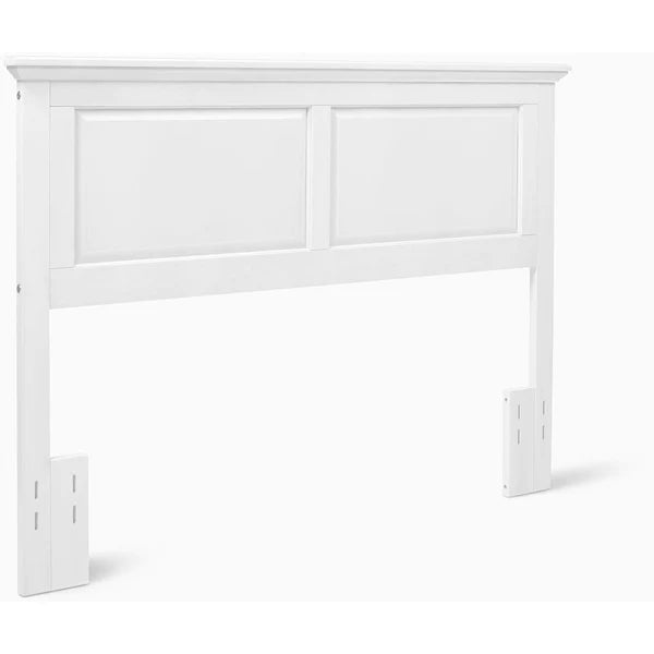 Cottage Style white color Solid Wood Bed Headboard