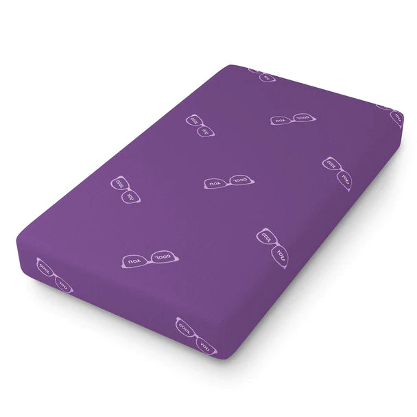 Gel Memory Foam Hybrid Mattress purple color
