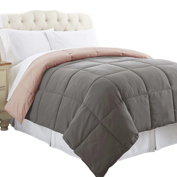 Genoa ONE Boxed Quilted Reversible Comforter - Image 5