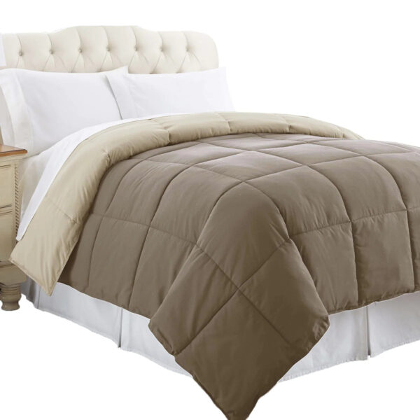 Genoa ONE Boxed Quilted Reversible Comforter - Image 8