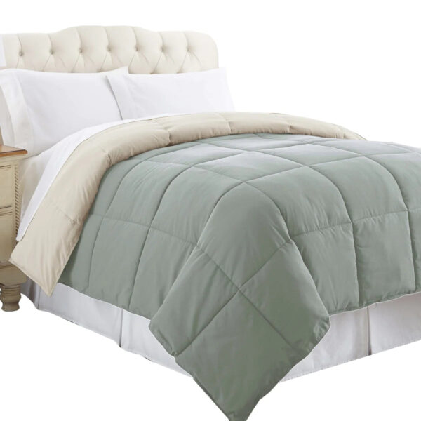 Genoa ONE Boxed Quilted Reversible Comforter - Image 9