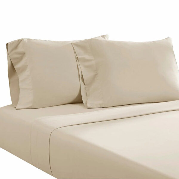 Cream colors cotton soft silky sheet sets